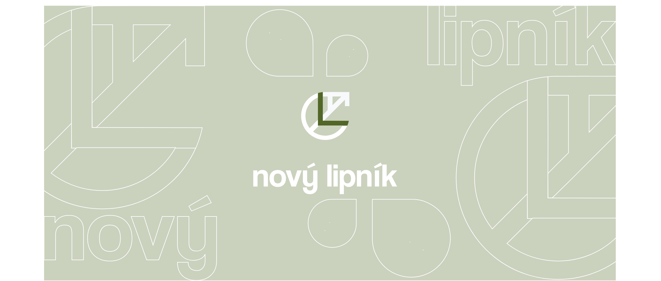 logo s pozadím Nového Lipníka